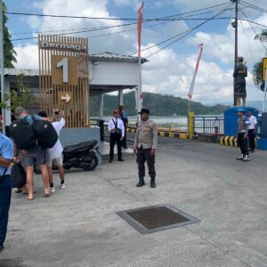 Peningkatan Pengamanan di Pelabuhan Lembar Lombok Barat Jelang Akhir Pekan