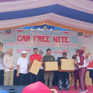 Sinergi Pemda dan Polres Meriahkan Car Free Day di Gerung, Lombok Barat