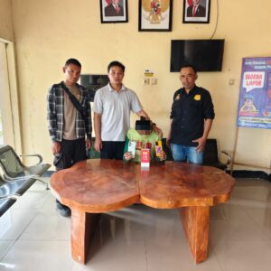 Tersangka Pencurian di Labuhan Alas Ditangkap Pihak Kepolisian di Area Persawahan Utan