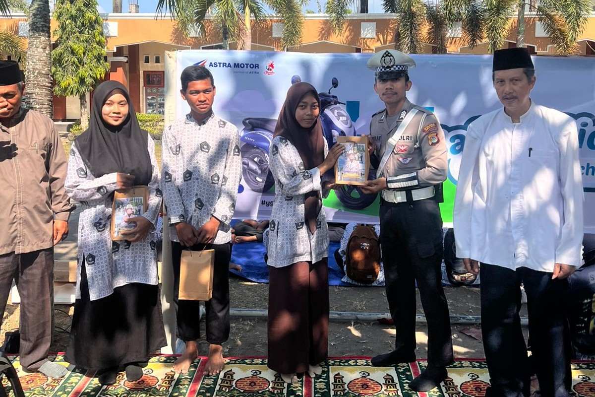 Kolaborasi Satlantas dan Astra Motor Tingkatkan Kesadaran Lalu Lintas Pelajar