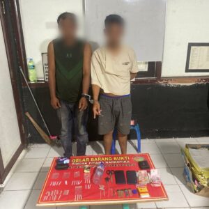 Polres Dompu Tangkap Dua Terduga Pengedar Narkoba di Manggelewa