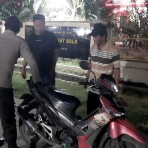 Antisipasi Timbulnya Aksi Kejahatan Dengan Berbagai Modus Operadi, Polsek Bolo Tingkatkan Patroli, Razia dan Sweeping