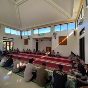 Polres Bima Kota Gelar Kegiatan Rutin Binrohtal Bagi Personel yang Beragama Islam
