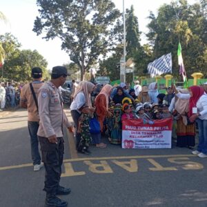 Polsek Pajo Kawal Langkah Kemerdekaan: Pengamanan Ketat Lomba Gerak Jalan Indah