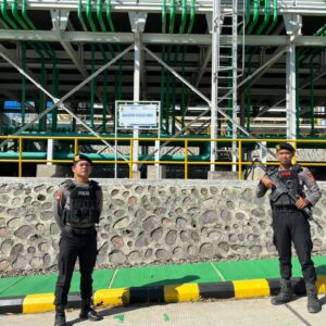 Sat Samapta Polres Bima Kota Laksanakan Pengamanan dan Patroli di Objek Vital PLTMG Bonto Bima