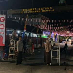 Sinergi Bhabinkamtibmas dan Warga Binaan Bersatu Memeriahkan HUT RI ke-80 Melalui Lomba Gapura