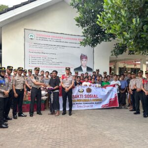 Siswa SIP Angkatan 54 Gelombang II Polda NTB Gelar Bakti Sosial di Tiga Panti Asuhan di Mataram