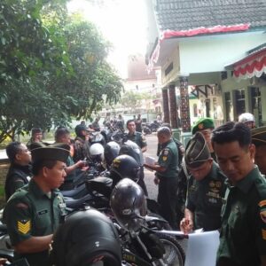 Kodim 1606 Mataram Gelar Pemeriksaan Kendaraan Prajurit TNI