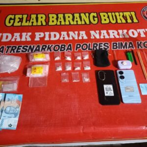 Hendak Transaksi Sabu, Dua Pengedar Berhasil Digulung Tim Opsnal Polres Bima Kota