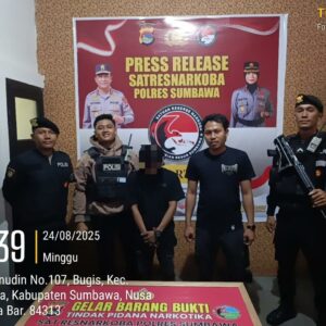 Patroli KRYD Samapta Polres Sumbawa Berhasil Amankan Pelaku dan 75 Butir Tramadol