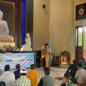 Kapolres Lombok Utara Hadiri Pembukaan Latihan Dasar Kepemimpinan II Kader PC HIKMAHBUDHI