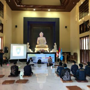 Kasat Binmas Polres Lombok Utara Hadiri dan Jadi Narasumber LDK II HIKMAHBUDHI