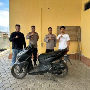 Tim Opsnal Polsek Asakota Amankan Sepeda Motor Hasil Curas, Pelakunya Tengah Diburu