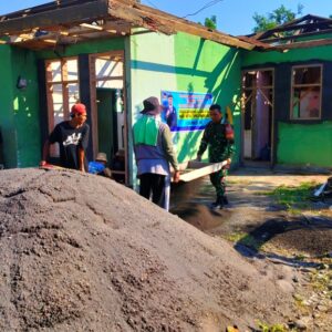 Sinergi DPRD dan Pemda Lobar Perbaiki Rumah Dinas TNI