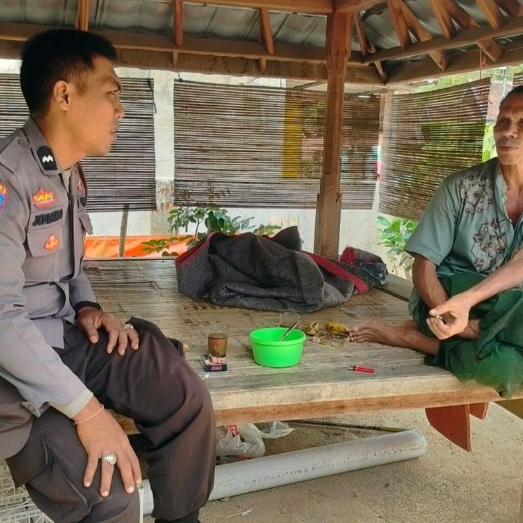 Polsek Lembar Dorong Partisipasi Warga Eyat Mayang dalam Program Pangan Nasional