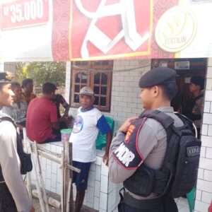 Sat Samapta Polres Bima Kota Gelar Patroli Dialogis, Ajak Warga Jaga Kamtibmas