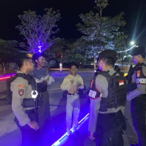 Sat Samapta Polres Bima Kota Gelar Patroli Malam Antisipasi 3C, Perjudian, dan Peredaran Miras
