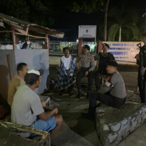 Sat Samapta Polres Bima Kota Laksanakan Patroli Dialogis, Berikan Himbauan Kamtibmas