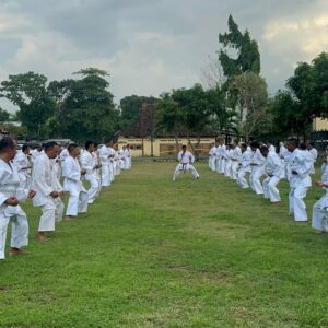 Personel Polres Bima Kota dan Brimob Ikuti Ujian Beladiri Syarat UKP Periode 1 Januari 2026