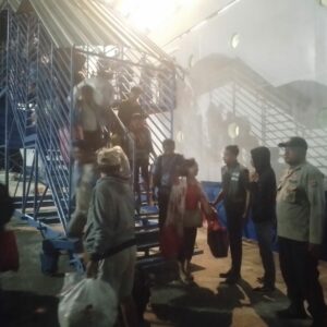 KM Tilongkabila Sandar di Pelabuhan Bima, Polsek Kawasan Pastikan Keamanan