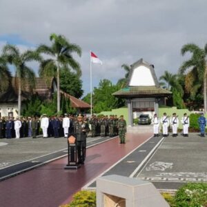 Danrem 162/WB Pimpin Ziarah Nasional HUT TNI ke-80 di Mataram