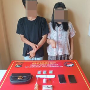 Polres Lombok Utara Bekuk Dua Pengedar Ekstasi di Gili Trawangan, Amankan 64 Butir Inex
