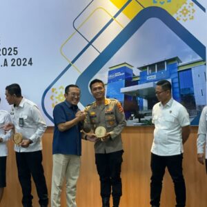 Polres Lombok Utara Raih Penghargaan Pagu Anggaran Besar Terbaik ke-3 dari KPPN Mataram