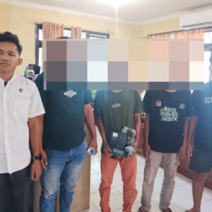 Tim Opsnal Sat Reskrim Polres Bima Kota Amankan Terduga Pencuri dan Penadah Mesin Pompa Air