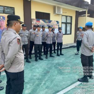 Si Propam Polres Lombok Utara Tekankan Larangan Hidup Hedon