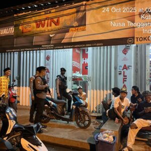 Sat Samapta Polres Bima Kota Laksanakan Patroli Antisipasi Tindak Pidana, Ciptakan Rasa Aman di Tengah Masyarakat