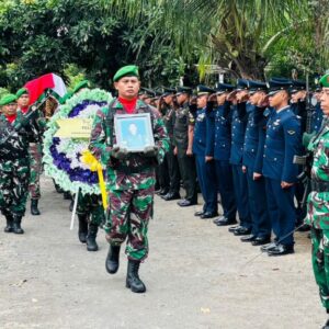 Upacara Militer Khidmat Warnai Perpisahan Prajurit Teladan Kodim 1606