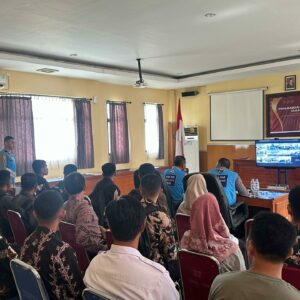 Bag SDM Polres Bima Kota Laksanakan Penandatanganan Pakta Integritas dan Pengambilan Sumpah Penerimaan Bintara Brimob T.A. 2026 Via Zoom