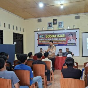 Desa Ranjok Bergerak Cegah Narkoba Lewat Penyuluhan BNN