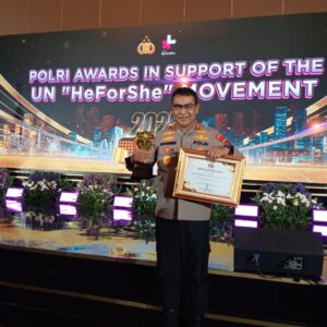 Transformasi NTB: Kapolda NTB Nominator Terbaik Penggerak Kesetaraan Gender Polri-UN Women