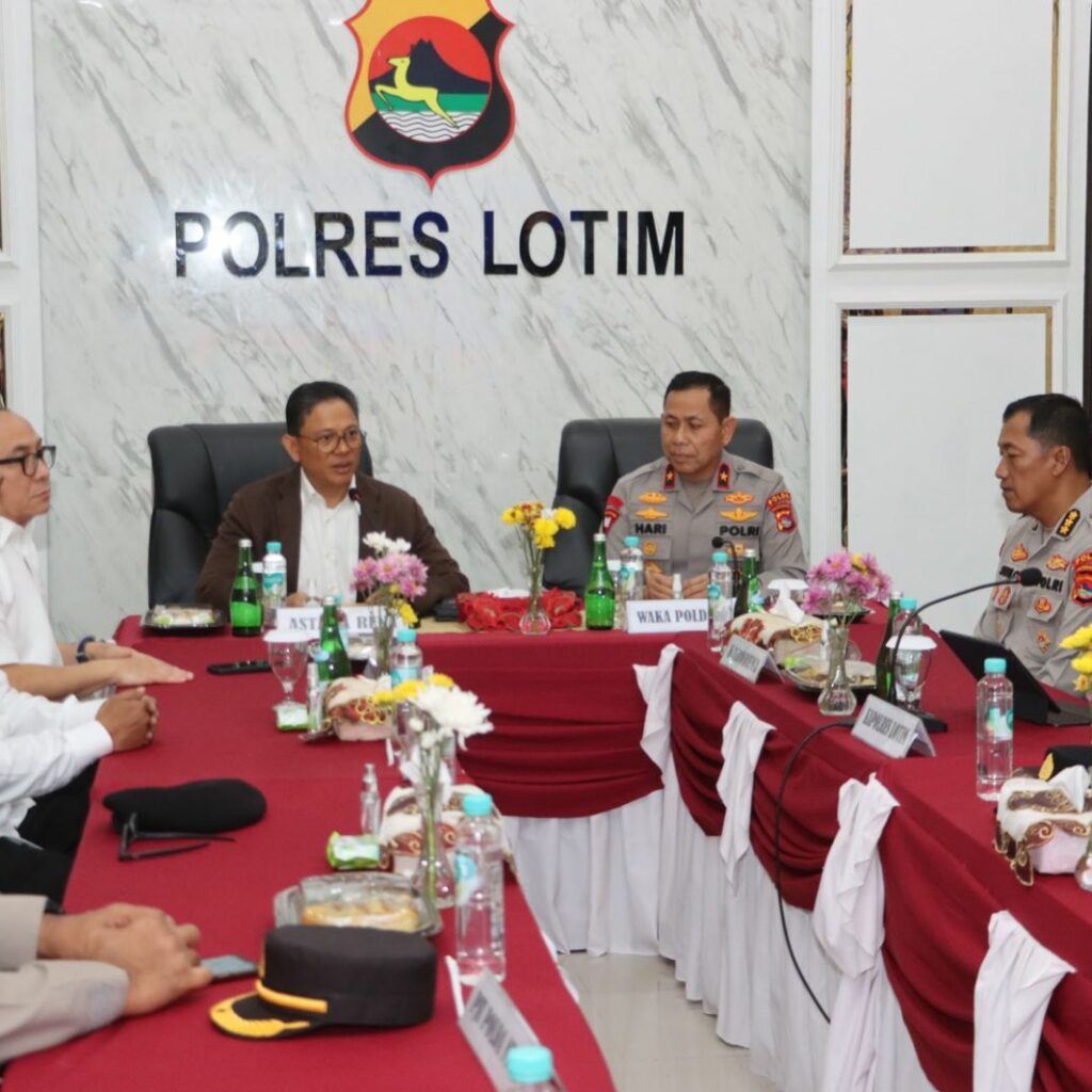 Astamarena Kapolri Cek Progres Pembangunan Satpas BPKB Polres Lotim